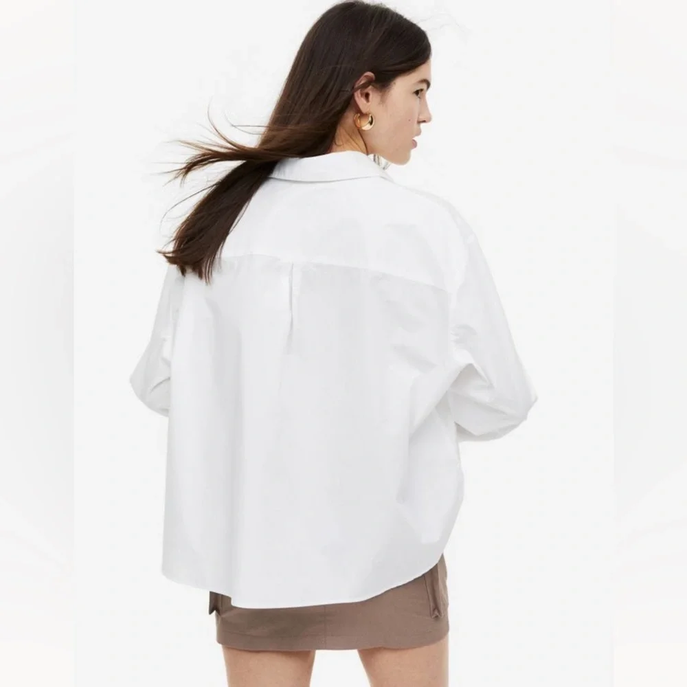 H&M oversized shirt | NWT - Picture 5 of 11